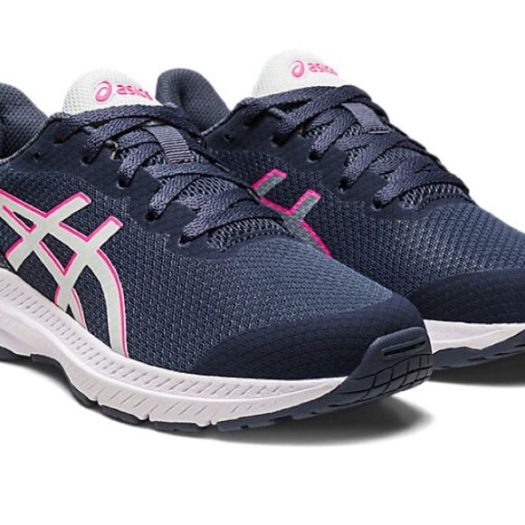 ASICS GT-1000 12 GRADE SCHOOL sneakers size 6 Tarmac/Pure Aqua NWT in box‎ - Picture 2 of 14